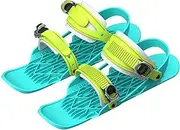 [VIDECOR] Snow Shoes,Freeride Snowboards Snowshoe Bindings Quick Release Binding Snow Shoes 1 Pair Mini Ski Skates Portable Adjustable Snowboard Shoe