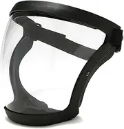 Multipurpose Full Face Mask, Transparent Face Mask with Adjustable Strap, Anti-Fog Protection, Full Face Shield with Removable Flter for Carpentry, Drilling, Welding