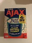 AJAX 1964-65 Floor & Wall Cleaner NOS Full Unopened Sealed Box Household Product