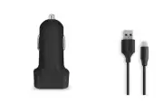 Car Charger+USB Cord for Amazon Fire HD 8 Kids Tablet (2021), Fire HD 8 (2022)
