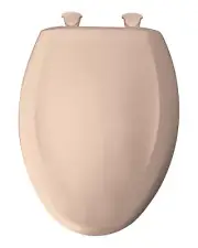 Bemis 1200SLOWT Elongated Closed-Front Toilet Seat and Lid - Desert Bloom