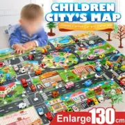 Giant Kids City Road Play Mat Childrens Car Road Carpet Rug EVA Foam Toy Playmat