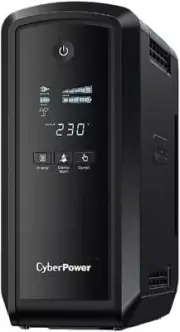 CyberPower Sinewave 900VA Tower UPS - Pure Sine Wave, AVR, PFC, Black