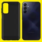 Shock Absorbing Carbon Fiber Soft Slim TPU Case f Samsung Galaxy A15 5G SM-A156U