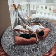 TheNapBed Human Size Pet Bed Calming Mattress Sofa Sleeping Floor Cushion