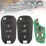 Car Remote Key Remote Key FobFor Peugeot 208 2008 308 508|For Citroen C3 C4 C5