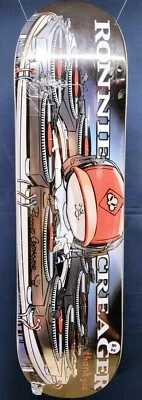 Thank You Skateboards / Ronnie Creager "Mixmaster" / **SIGNED** Skateboard Deck!