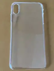 Ultra Slim Hard Plastic PC Clear Case For iPhone XS Max - 10 pack