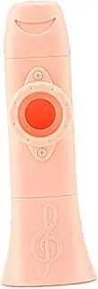 STARTIST Kazoo Flute Mini Kazoo Easy to Play Accompaniment Musical Instrument with Membranes for Music Lovers Adults Piano Keyboard, Pink