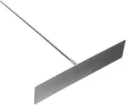 Coal Ash Shovel Oven Ash Rake Non-Slip Handle BBQ Ash Tool Easy to Store Ash Removal Spatula