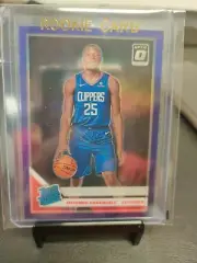 Donruss Optic Mfiondu Kabengele Purple Holo Refractor Rookie Card