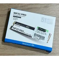 在飛比找蝦皮購物優惠-全新未拆封  十銓 TEAM MP33 PRO 512GB/