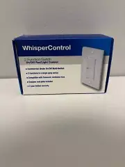 Panasonic WhisperControl 2-Function Switch 120v White