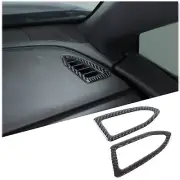 Carbon Fiber Dashboard Air Outlet Vent Frame Trim For Subaru WRX 2022-2023 (for: Subaru)