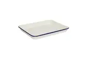 Wiltshire Double Coated Porcelain Enamel Baking Tray 26.5x21x2cm 800ml