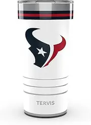 Tervis Traveler NFL Houston Texans - Arctic Triple Walled Insulated Tumbler Travel Cup Keeps Drinks Cold & Hot, 20oz, Stainless Steel