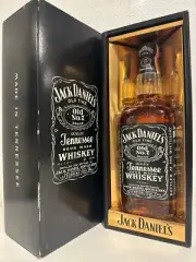 Jack Daniel’s Black Label 1991 Fake Seal Japanese Release Gold Inlay Coffin box!