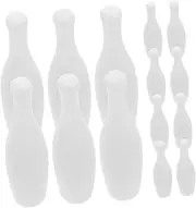 ERINGOGO 20pcs Mini Bowling Balls for Tabletop Bowling Game Lightweight HIPS Material Replacement Accessories for Family Fun and