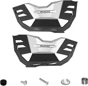 Motorcycle Cylinder Head Guard R1200GS 2004 2005 2006 2007 2008 2009 2010 Engine Guard Protector Cover for BMW R1200R R1200ST R1200GS Adventure (Color : Black-Silver)