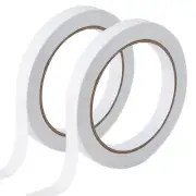 Cinta Adhesiva De Doble Cara De 1/4 “ 2 Rollos Para Arte Bricolaje Manualidades