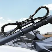 StarknightMT UTV Drive Belt Mount Fit 1.5"-2" Roll Cage, Universal Drive Belt Holder Compatible with Polaris RZR, Can-Am Commander, Maverick X3, Kawasaki Mule/Teryx, Pioneer, Talon, Yamaha Rhino/YXZ