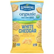Lundberg Rice Cakes White Mini Org 5 oz (Pack of 6)
