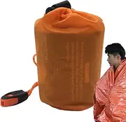 Portable Thermal Sleeping Bag - Lightweight Waterproof Sack Sleeping Bag - Thermal Compact Outdoor Supplies Survival Shelter for Camping & Travel