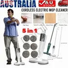5-In-1 Cordless Electric Mop Cleaner Floor Polisher Sweeper Washer Scrubber 6Pad
