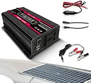 Solar System - Home Solar Panel Kit, Renewable Energy System | Mobile Monocrystalline Panel Battery Pack, Generator With 220V AC Outlet, Efficient Energy With 18w Panel Include