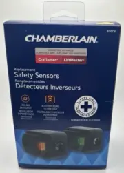 Chamberlain 820CB Garage Safety Sensors - Black