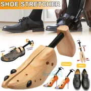Adjustable Men Women Wooden Shoe Stretcher Expander Boot Size US 5-13 Steel Tube