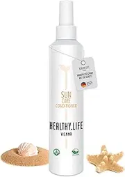 HLV Hair Care Spray with UV Protection, Sun Care Conditioner Spray, Vegan Hair Care with Panthenol & Agave, Protection Against Sun and Salt Water, for Moisture and Combable, Smooth Hair (200 ml)