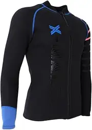 kowaku Men's Wetsuit Jacket Neoprene Swimsuit Jacket