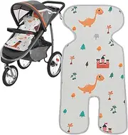 Car Seat Cooling Pad - Children Car Seat Cushion Pad - Cute Breathable Cover Cushion Ice Silk Double-Sided Carseat Liner for Boys & Girls