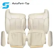 Fits 2002 Cadillac Escalade EXT Front Seat Cover & Armrest Cover Light Tan
