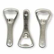 Handy Housewares 3pc Flat Metal Bartender Bottle Top Cap Opener Bar Tool Set...