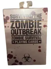 Zombie Outbreak Halloween Horror Movie Sealed Deck of Playing Cards