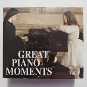 Great Piano Moments 1 Bach Beethoven Schubert Schumann (CD Box Set of 4) SEALED