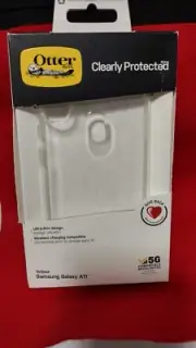 Otter box Clear Protected Skin Phone Case for Galaxy A11 New