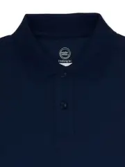 Wonder Nation Boys School Uniform Polo Shirts with Short Sleeves, 2-Pack --X2--