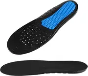 minkissy Pair Arch Support Insoles Breathable Sports Insoles Orthotic Inserts for Running Walking Work Boots Non-slip