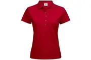 Tee Jays Womens/Ladies Luxury Stretch Polo Shirt (Red) - UTPC4093