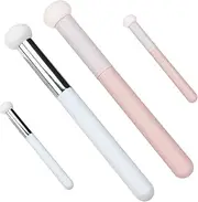 NUSITOU 4Pcs Mushroom Head Concealer Brush Set Makeup Sponge Powder Puff for Foundation Application Ideal for Womens Makeup Routine for Concealing Dark Circles and