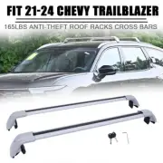 Fit for Chevrolet Chevy Trailblazer 2021-2024 Roof Rail Racks Cross Bar Crossbar