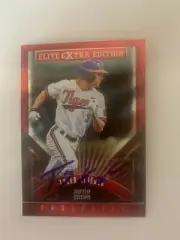 Tyler Krieger 2015 Signed Pamini Team Card