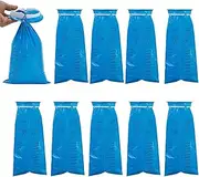 Quzente Barf Bags | Vomiting Bags with Graduated Mark, 10 Packs - Leakproof Puke Bag, 1000ml Portable Nausea Bags, Barf Bag for Travel Motion Sickness, Car & Aircraft, Taxi