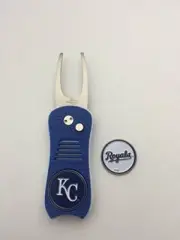 Kansas City Royals Switchblade Divot Tool, BONUS Marker, NEW