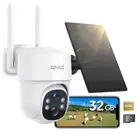 4G LTE Cellular Security Camera, 2K Solar Outdoor Camera Wireless, No WiFi Se...
