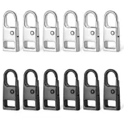 12 Pcs Zipper Pull Premium Zipper Pull Replacement Zipper Pulls For Jacket Pants