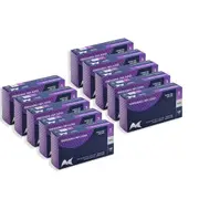 10 Pack Artist Choice Black Vinyl Gloves Powder/Latex Free Medical/Food Grade SM